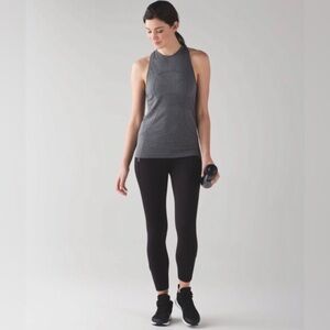 Lululemon Swiftly Tech High Neckline Tank Gray Size 6